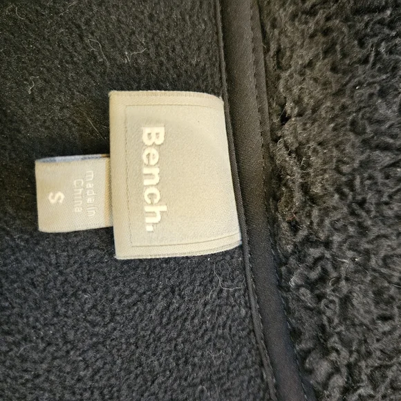 Bench Black Textured Jacket - Picture 3 of 4